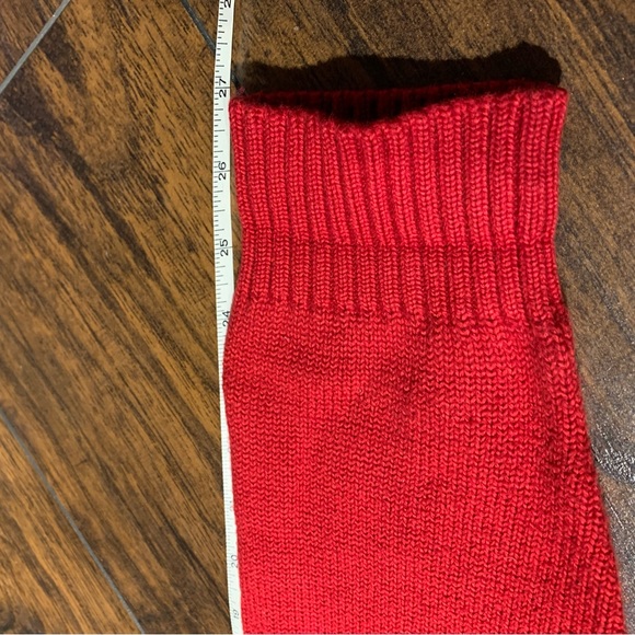 Polo Ralph Lauren | Red 100% Cotton Half Zip Pullover Sweater - Picture 4 of 6